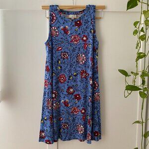 Pre-owned Ann Taylor Loft Outlet floral A-line size S dress.